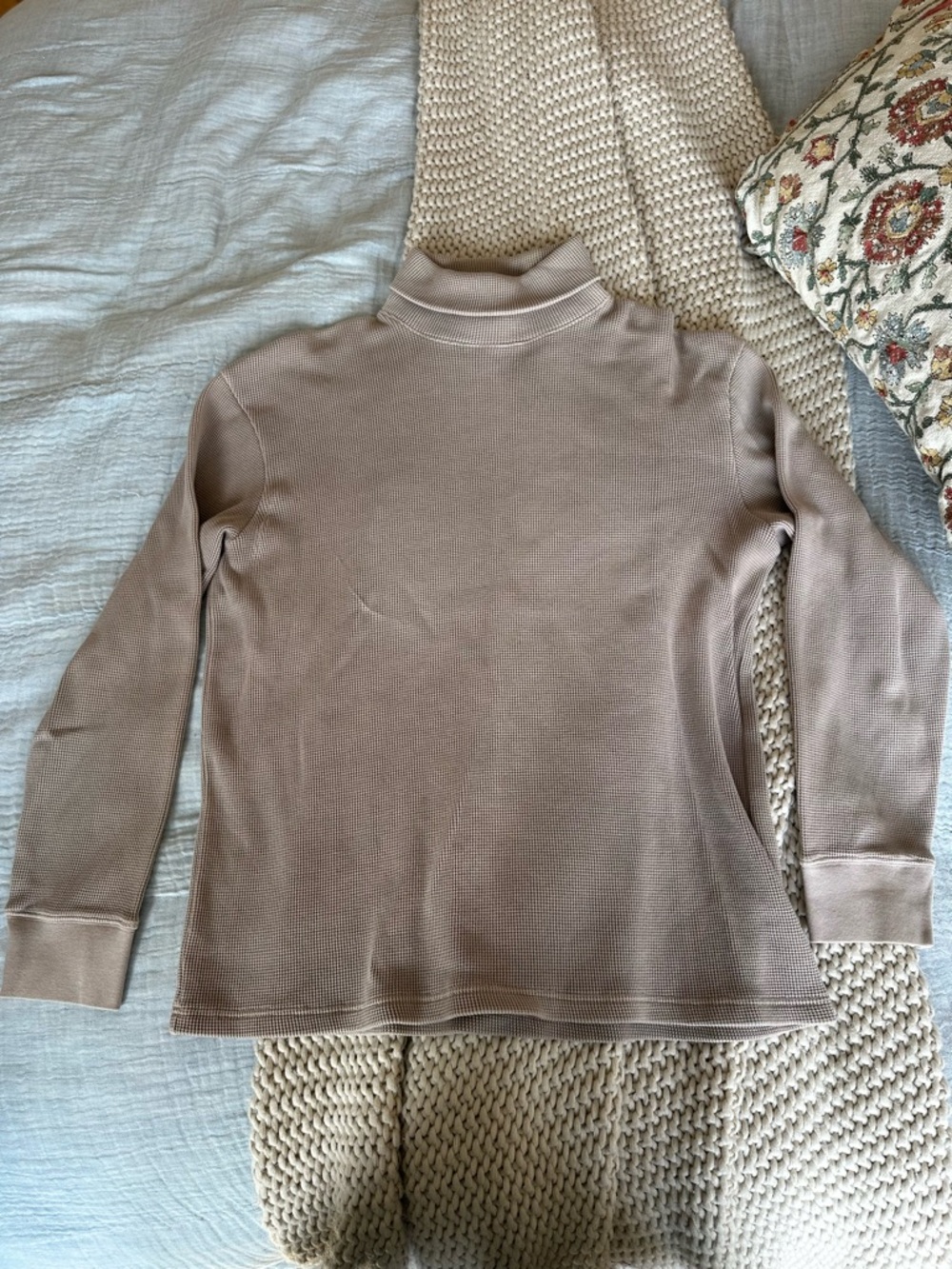 Kith Men's Taupe Turtleneck Sweater